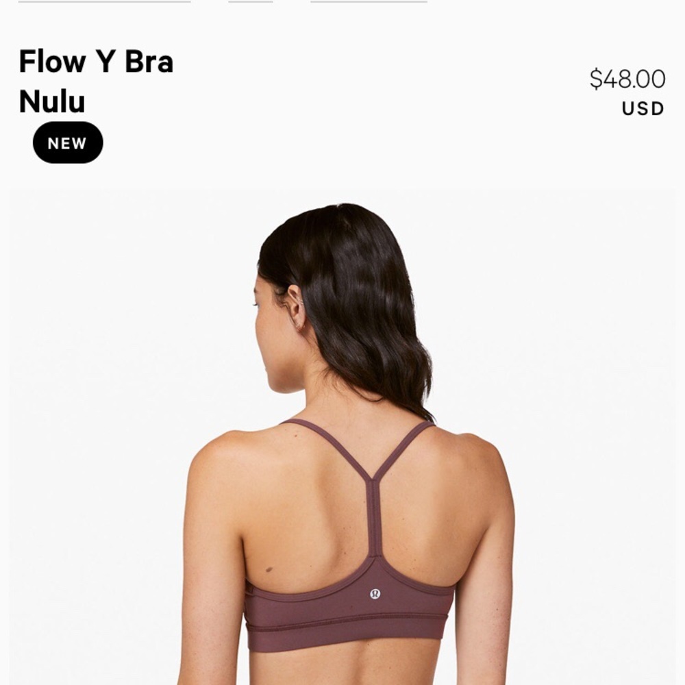 Lululemon Flow Y Nulu Sportsbra